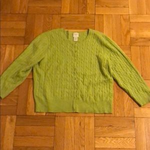 100% cashmere sweater